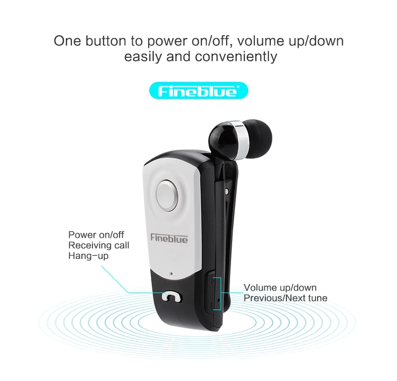 Fineblue F960 беспроводные наушники Bluetooth для телефонных звонков напоминающие