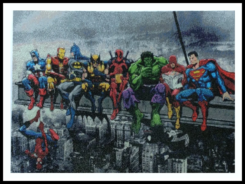 

5D Diamond Painting Cross Stitch Kits DIY Diamond Embroidery Black White Butterfly Woman Full square diamond Mosaic Pattern