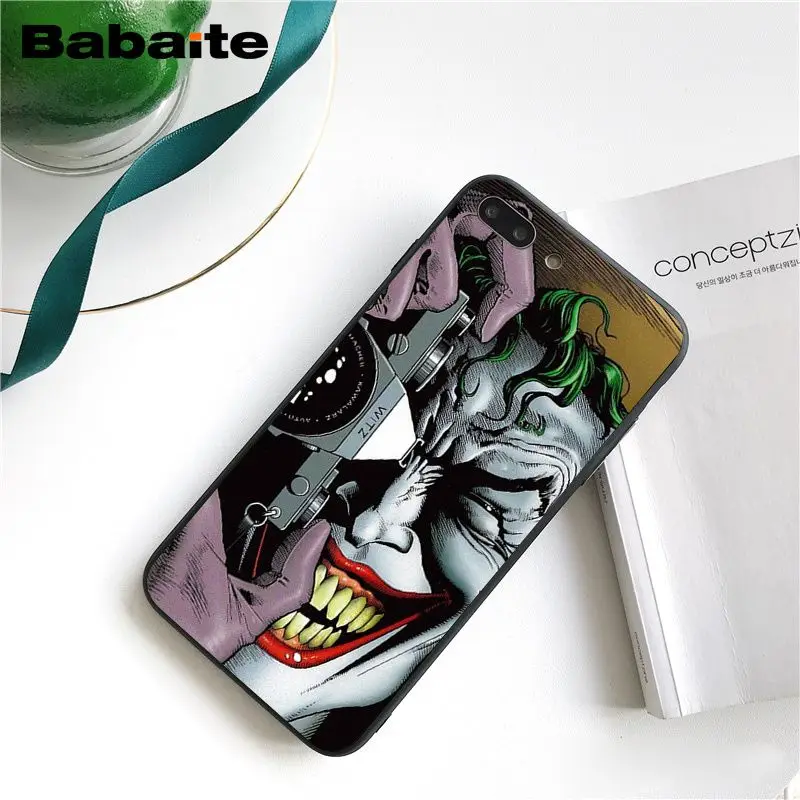 Babaite Смешной клоун, Бэтмен Джокер чехол для телефона чехол для iphone 11 Pro 11Pro Max 8 7 6 6S Plus X XS MAX 5 5S SE XR - Цвет: A14