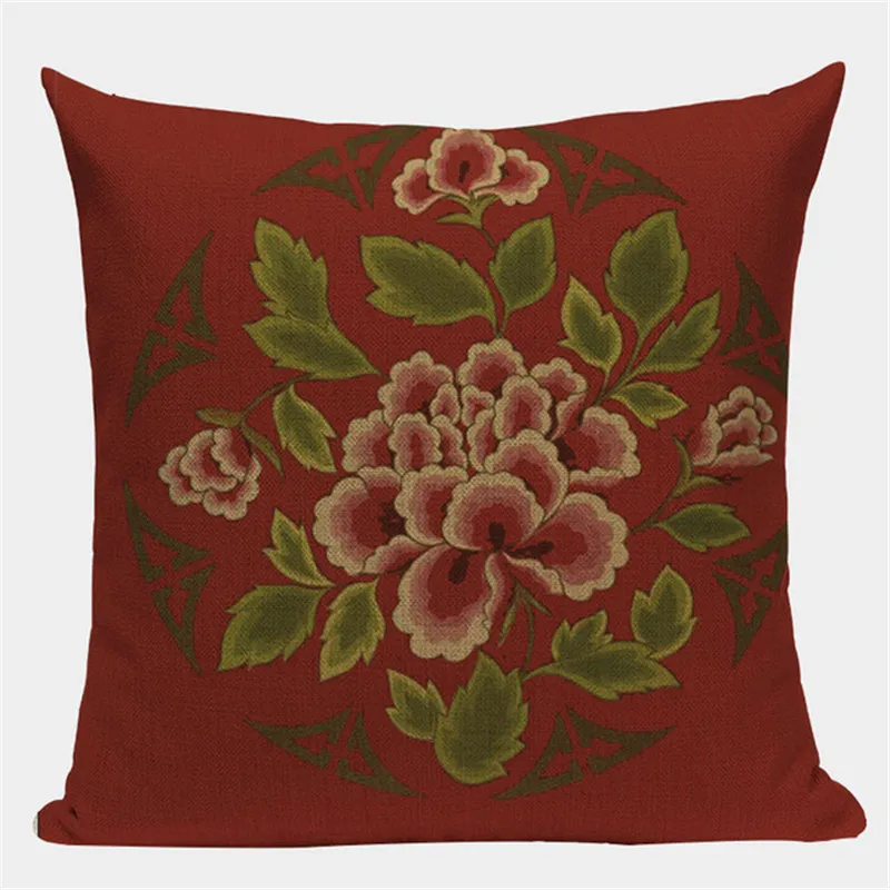 Наволочка в богемном стиле наволочка для подушки льняная стула с принтом размер