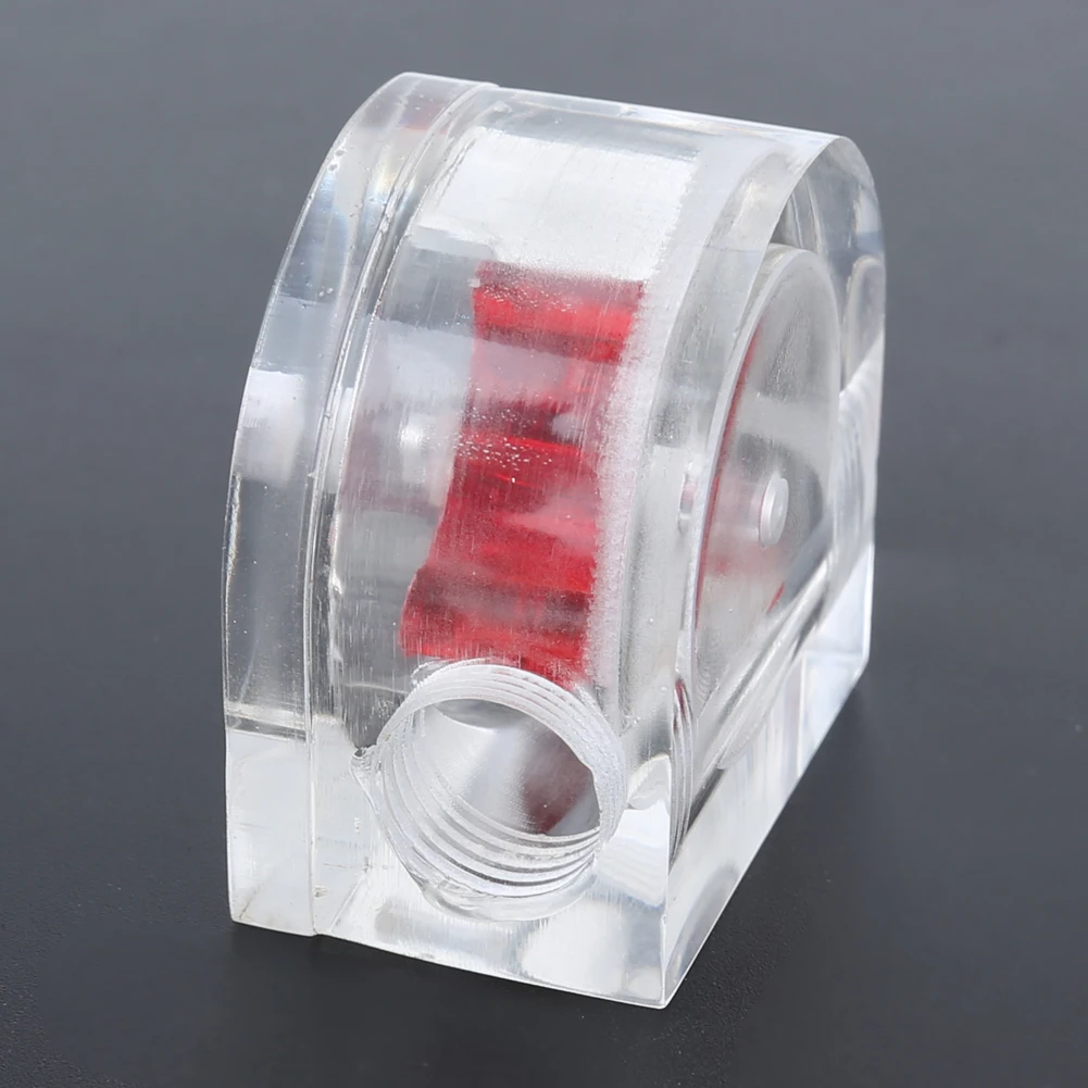 G1/4 тип резьбы PC система водяного охлаждения расходомер воды Спидометр с