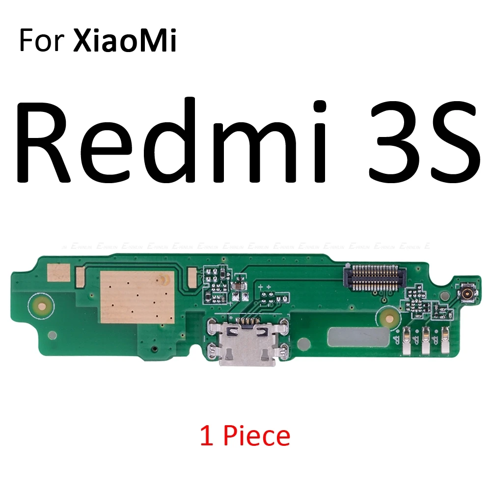 For Redmi 3S Usb порт зарядки док разъем зарядное устройство для платы микрофон гибкий кабель для Xiaomi Redmi Примечание 5A 4 4X 4A 3 3S 2 2A Pro Global - Цвет: For Redmi 3S
