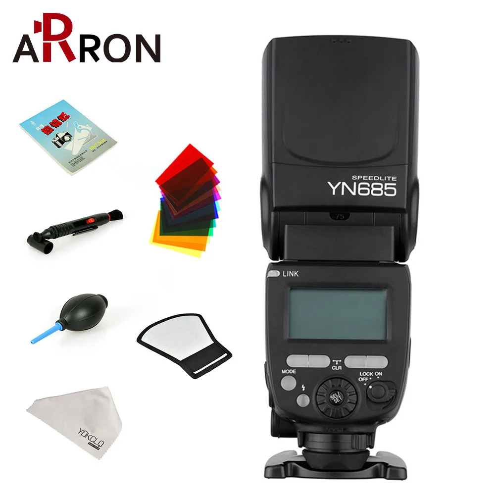 2018 Новинка Yongnuo YN685 YN 685 GN60 2 4G система i TTL HSS Беспроводная вспышка с радио Slave для Nikon
