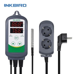 inkbird itc 308 heating and cooling dual relay temperature controller carboy fermenter greenhouse terrarium temp control free global shipping