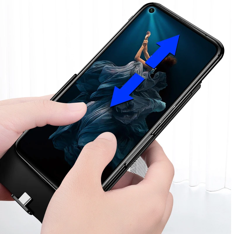 Внешний аккумулятор 6800 мАч чехол для зарядного устройства Huawei honor 20/20Pro внешнего
