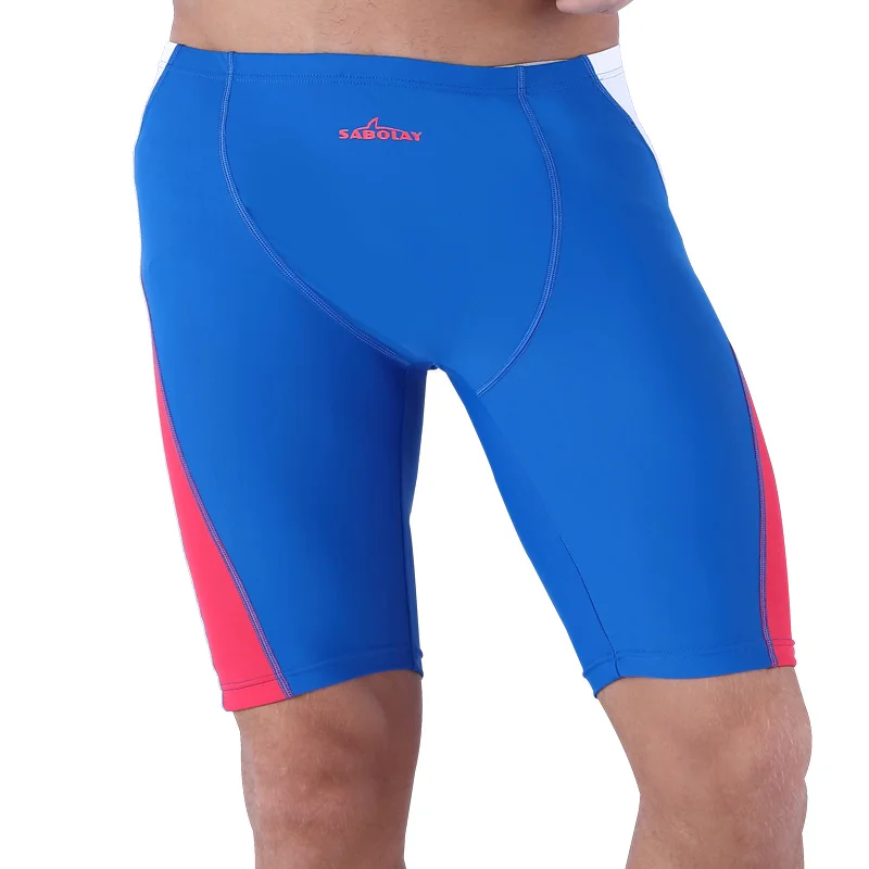 short pants SABOLAY, Мужская Облегающая рубашка с длинным рукавом, Рашгард из лайкры, рубашка для серфинга, купальный костюм, Рашгард, Солнцезащитная рубашка для плаванья, мужская рубашка с коротким рукавом, Шорты для плавания - Цвет: short pants