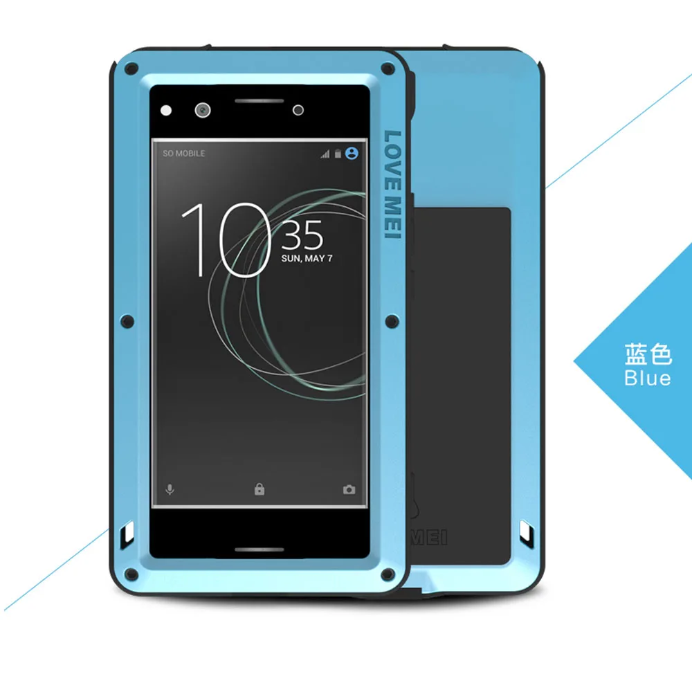 Защитный чехол Love Mei для SONY Xperia XZ премиальный водонепроницаемый ударопрочный