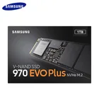 SAMSUNG SSD M.2 1 ТБ 250 ГБ 500 Гб 970 EVO Plus NVME 3500 МБс.с, Внутренний твердотельный накопитель, жесткий диск для настольного компьютера, ноутбука, компьютера