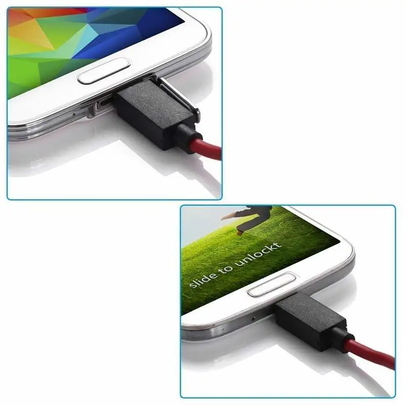 11 Pin Micro USB к HDMI адаптер 6 5 футов кабель 1080P HDTV для Samsung Galaxy S5 S4 S3 Note 3 2 Tab