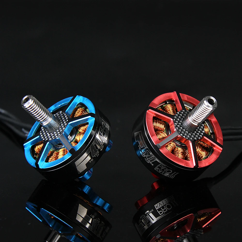 T motor F40 PRO II 2150KV синий/F40 1750KV красный/F60 красный FPV Бесщеточный мотор 2 6S для