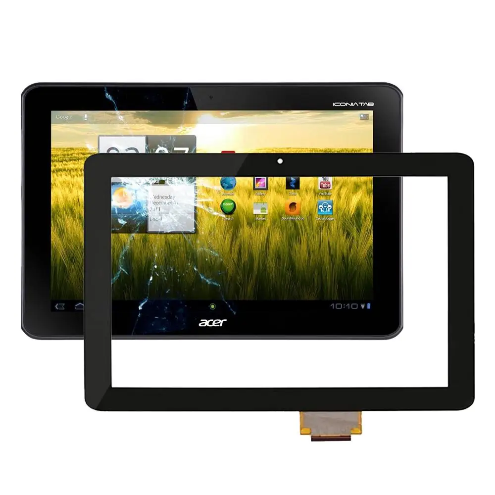 ЖК экран для Acer Icona Tab A200 сенсорная панель дигитайзер стекло датчик в