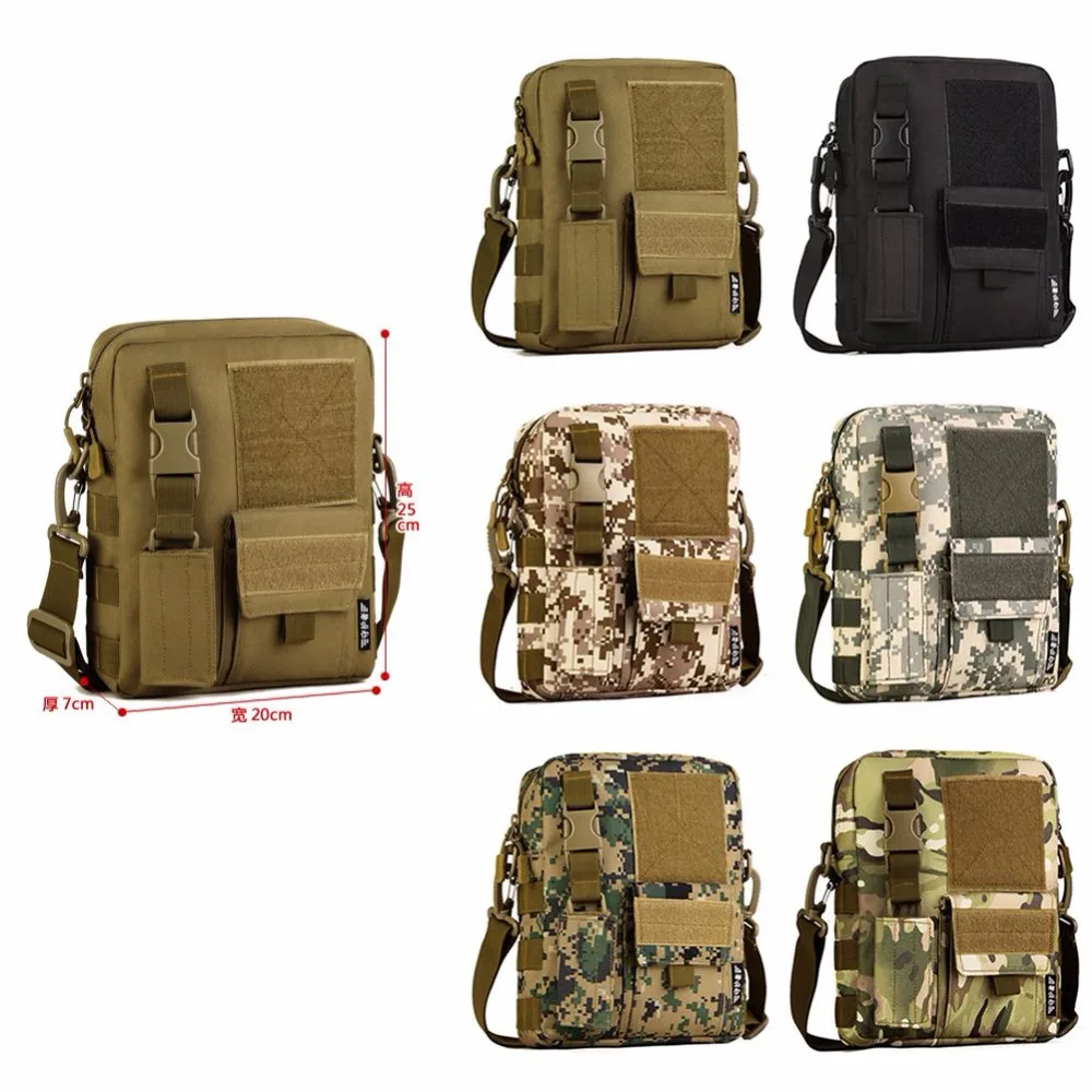 Плюс Военная Тактическая Сумка Mochila Militar походная сумка через плечо открытая