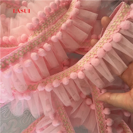 LASUI 3 метров = 1 лот diy 5 видов цветов из искусственного меха сетка с кружевной