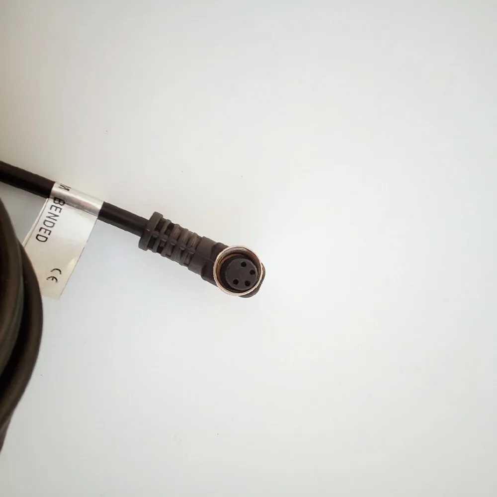 Бесплатная доставка женский черный цвет Φ прямой тип 5 м длина кабеля 4 контакта