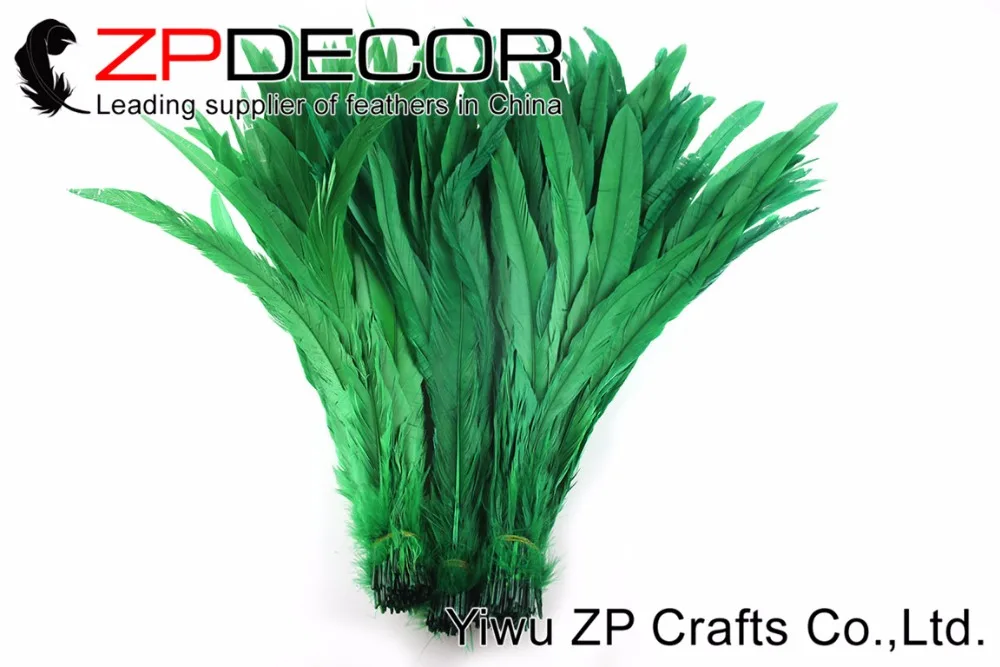 ZPDECOR шт./лот 100 35-40 см(14-16 дюймов) достаточный запас цветов петух хвост перья для карнавала украшения