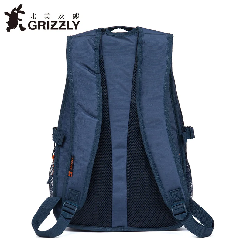 Мужской холщовый рюкзак GRIZZLY Большой Вместительный для ноутбука