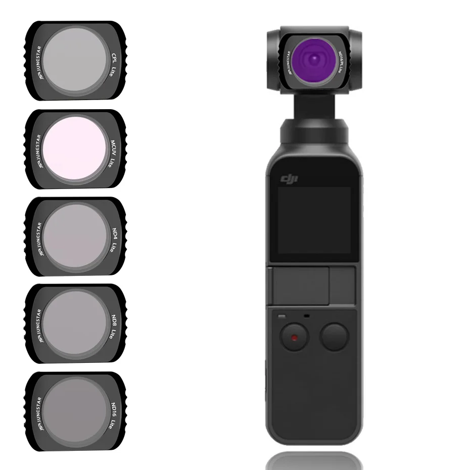 Для DJI Pocket 2 ручной фильтр для камеры UV CPL ND4 ND8 ND16 ND32 ND64 фильтры Osmo Аксессуары