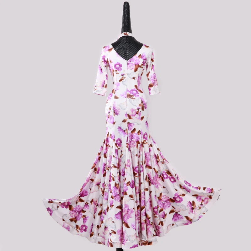 Женское бальное платье стандартное танцевальное вальса танцевальная одежда с