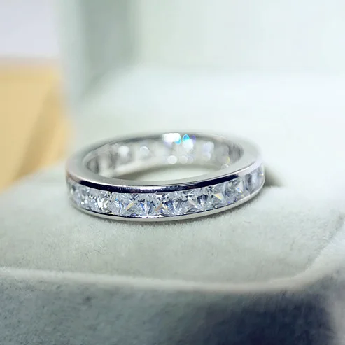 Высокое качество модное ювелирное изделие SS925 серебряное кольцо Блеск