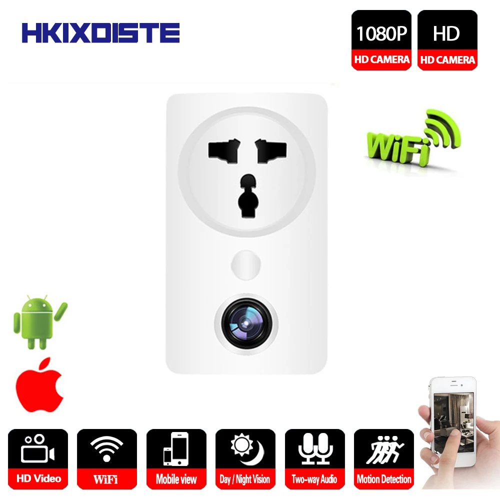 IP камера видеонаблюдения HKIXDISTE 1080P Wi Fi 180 градусов|Камеры видеонаблюдения| |