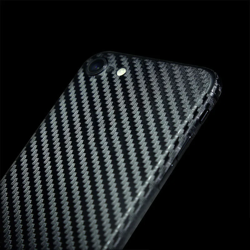 Yojock стикер для телефона чехол iPhone 7 Plus 360 полная наклейка тела кожи из углеродного