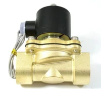 Free Shipping 5PCS 2W-160-15 NC Switch 12 Magnetic Solenoid EPDM Water Valve DC24V