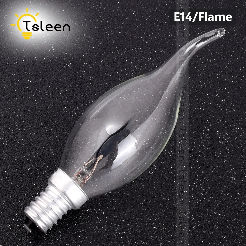 E14 Flame Лучшая цена! E27 кукурузы лампа E14 динамический эффект пламени светодиодный светильник Рождественский светильник моделирование горение мерцание 220V - Испускаемый цвет: E14 Flame