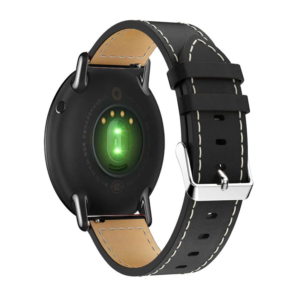 Ремешок кожаный для Xiaomi Huami Amazfit A1602 сменный Браслет 2 в 1 с защитной пленкой amazfit |