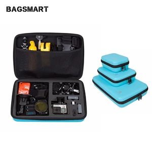 Комплект аксессуаров для камеры BAGSMART, водонепроницаемый футляр для GoPro Hero 4321, аксессуары для камеры
