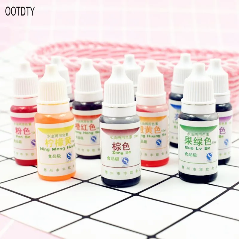 Красящий пигмент слизь кристалл грязь УФ смола крашение воды масло двойного