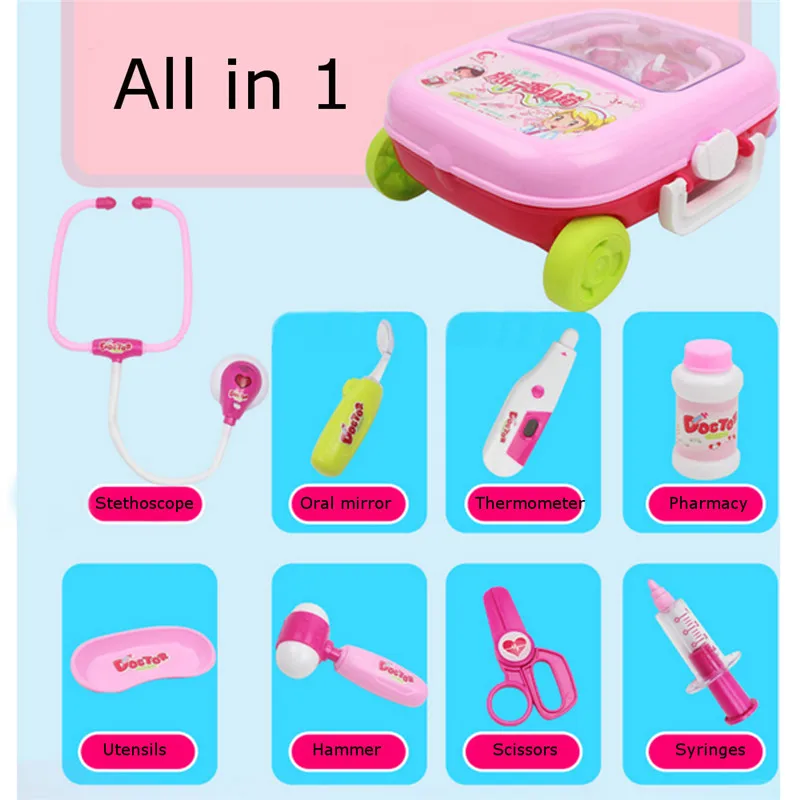 Медицинский игровой набор Doctora juguets для детей медицинский обучающая коробка