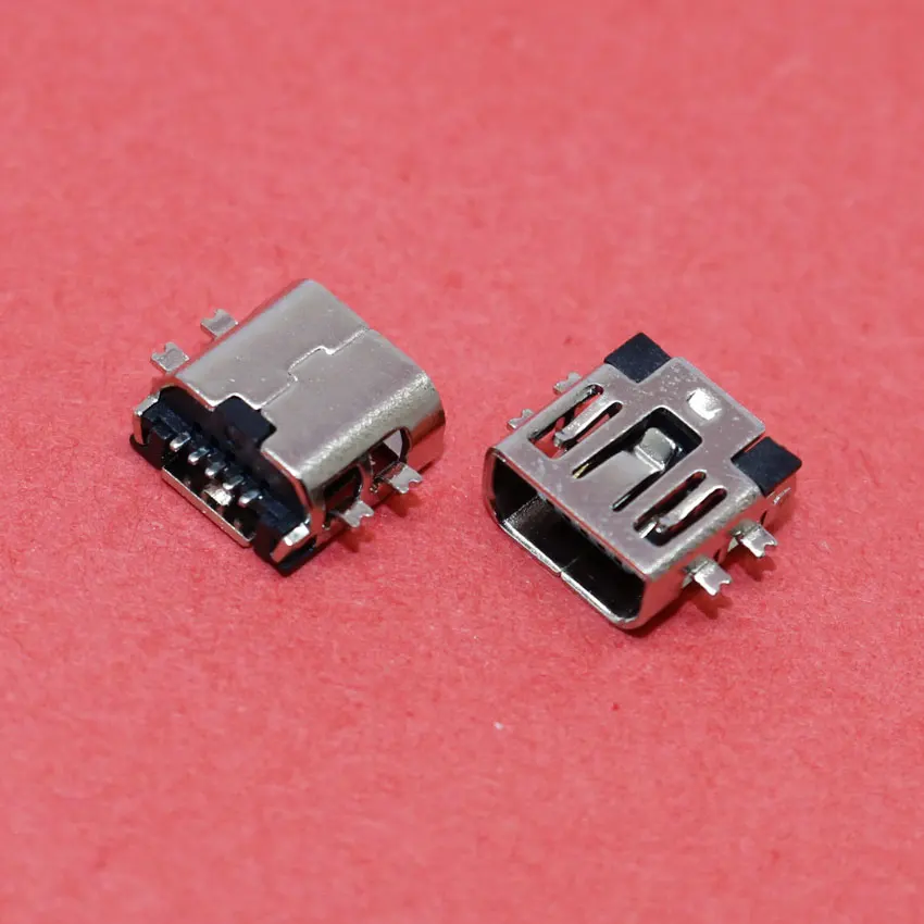 ChengHaoRan 1 шт. мини USB разъем типа B гнездовой порт 5Pin 180 градусов SMD SMT PCB MI 012|usb connector