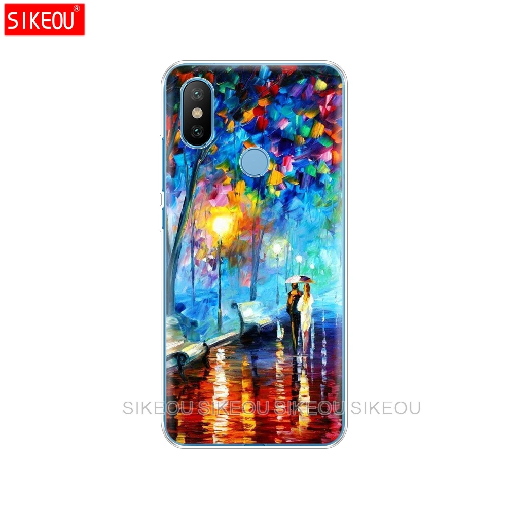 Силиконовый чехол для Xiaomi Mi A1 A2 5 5S 5X 6 Mi5 MI6 NOTE 3 MAX Mix 2 2S Ренессанс Ван Гог картина