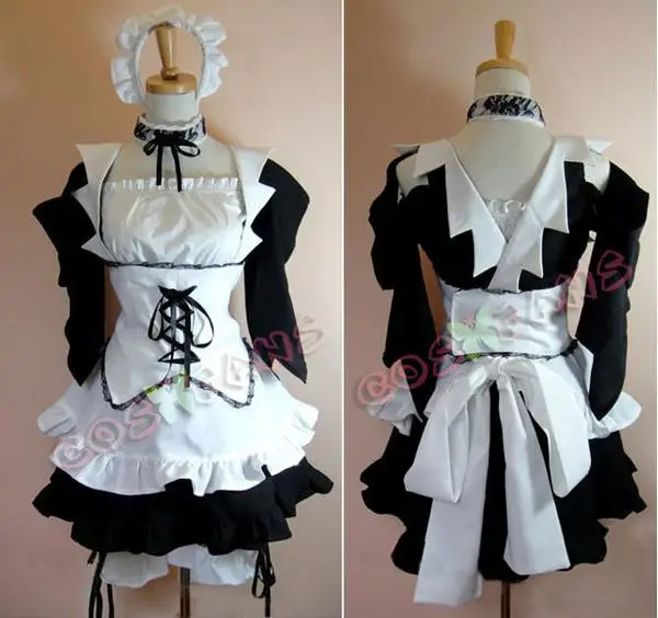 Kaichou Wa Maid-Sama аниме Ayuzawa Misaki наряд горничной косплей костюм на заказ