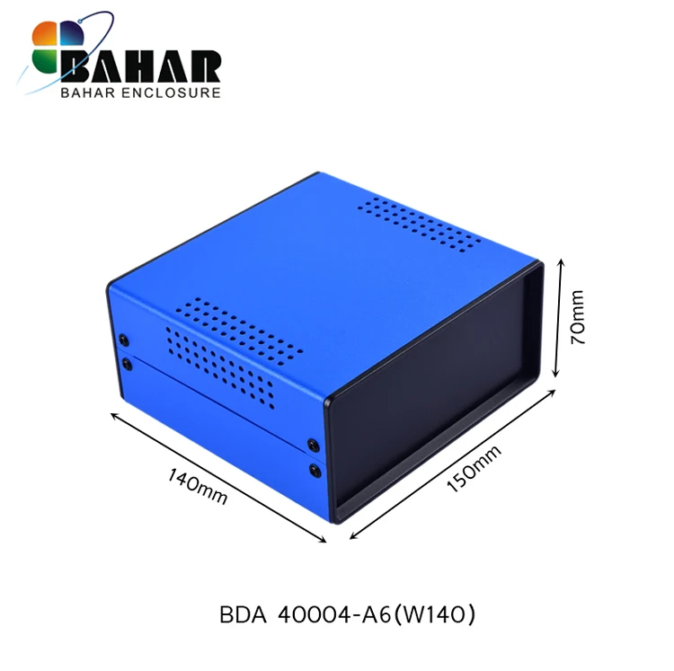 40004-A6(W140) BAHAR 150*140*70 мм Железный корпус для электроники diy чехол для инструментов чехол для проекта железная электрическая распределительная коробка BDA 40004(W140 - Цвет: 40004-A6(W140)