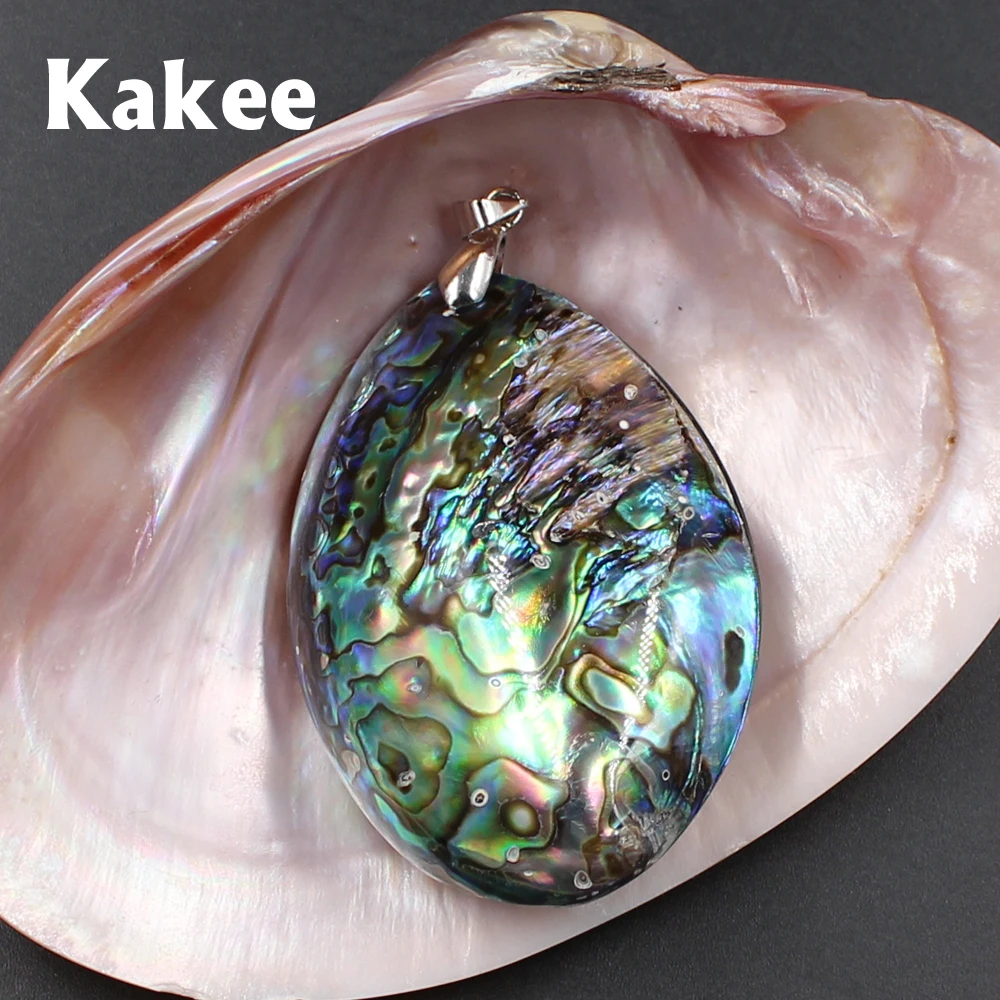 Женское Ожерелье чокер Kakee ожерелье из Новой Зеландии с натуральным абалоновым