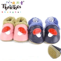 tipsietoes soft leather baby boys girls infant shoes slippers 0 6 6 12 12 18 18 24 new style first walkers skid proof kids
