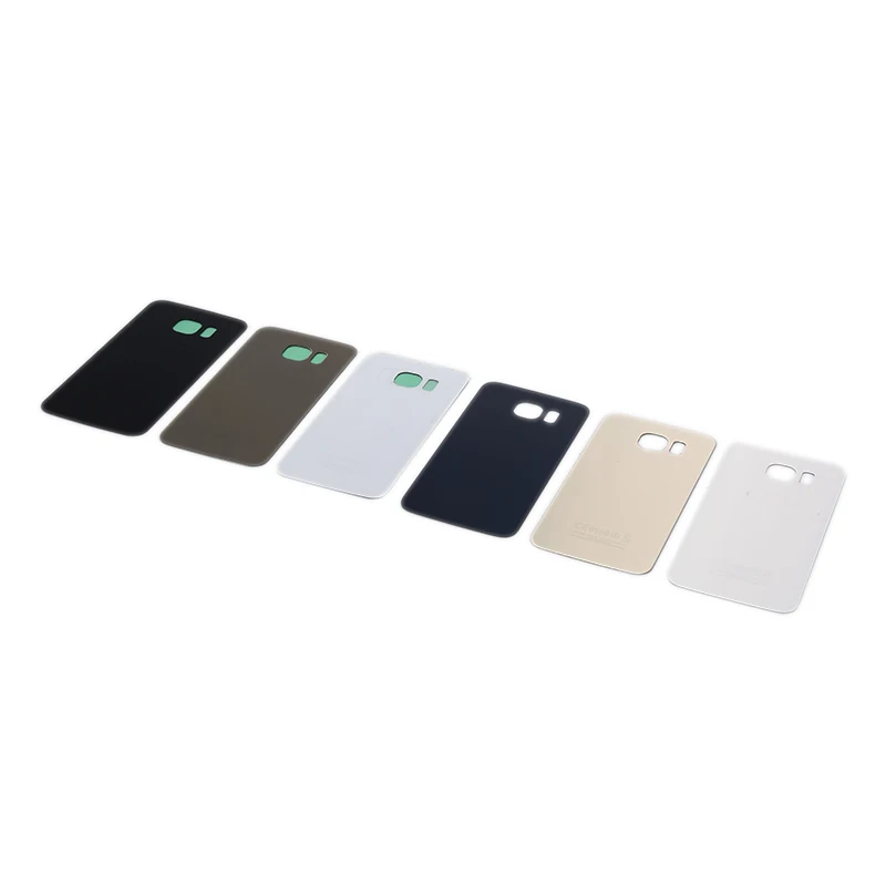 New Edge Plus Battery Glass Back Cover For Samsung Galaxy S6Edge G925 G928 Door Housing With Sticker S6 | Мобильные телефоны и