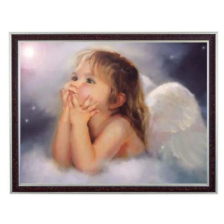 Набор для вышивки крестиком Elf Little Angel Girl People 14 карат|cross stitch|babies cross stitchstitching kit stitch |