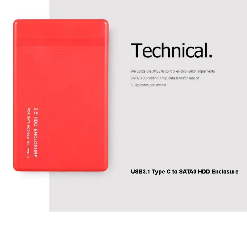 Корпус для внешнего жесткого диска 2 5 дюйма USB|Корпус диска| |
