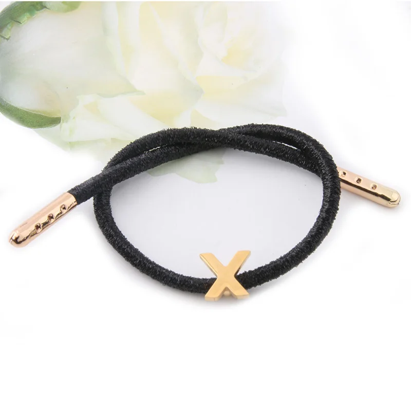 Gold X NeeFuWoFu 26 Браслеты с буквами из нержавеющей стали золото de Madera Pulseira Estrela de Cinco Pontas деревянный браслет Perles - Окраска металла: Gold X