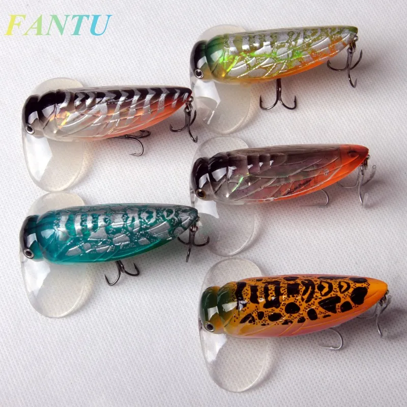 FANTU 2017 Новый маленький Поппер Рыболовная Приманка 14 г/70 мм рыболовная приманка