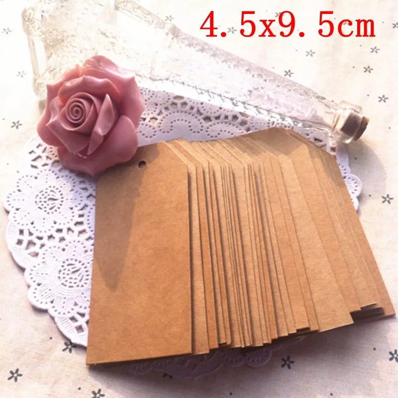 20 шт. ярлыки из крафт бумаги с надписью Handmade with Love|Открытки и приглашения| |