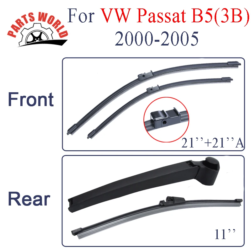 Стеклоочистители для VW Passat B5(3B) 2000 2005 подходят лобового стекла силиконовой резины