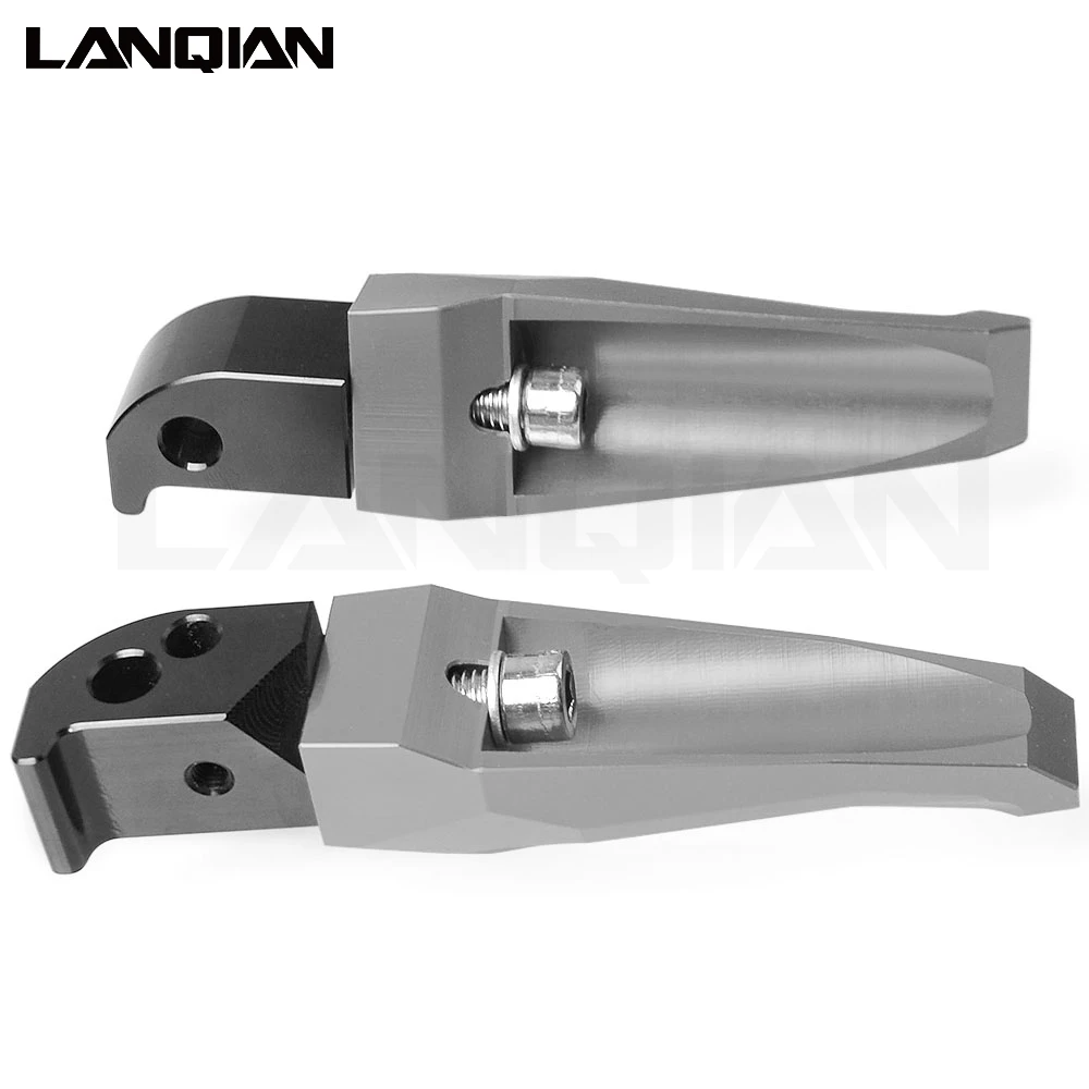 For Yamaha XP 500 TAMX Motorcycle Accessories CNC Aluminum Passenger Footrests Rear Foot Pegs With Logo XP500 TMAX500 | Автомобили и