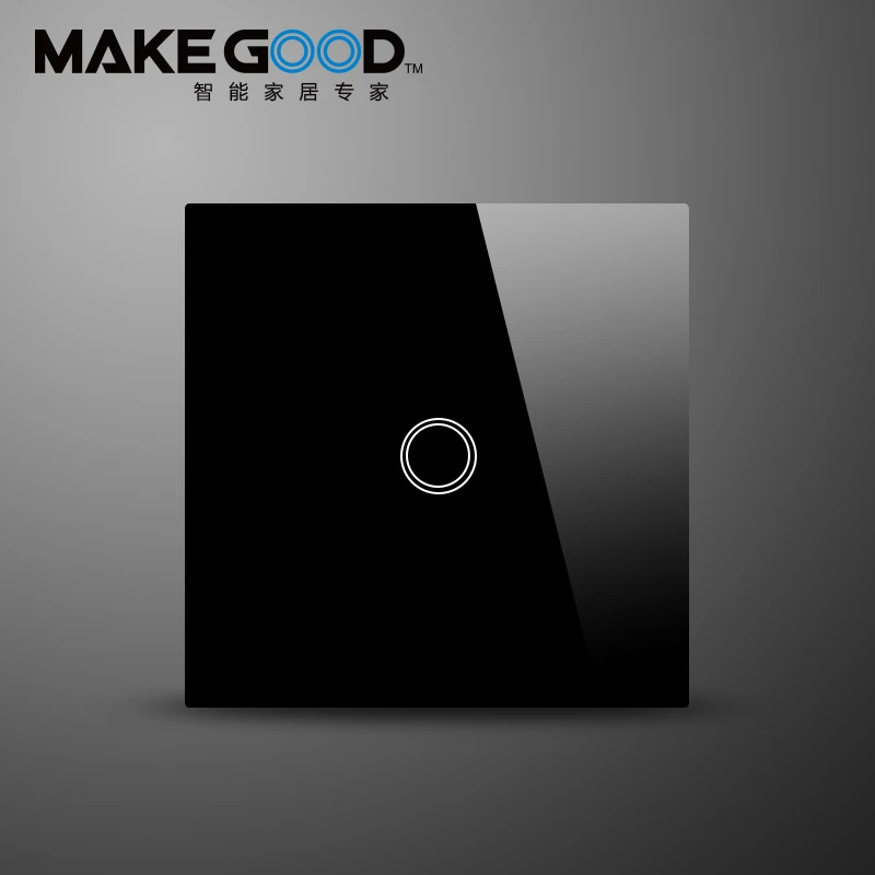 Прозрачная стеклянная панель MakeGood 1 комплект канал сенсорный экран выключатель