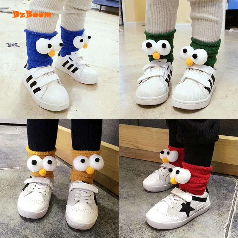 1 пара Детские Зимние дышащие однотонные носки из хлопка|girls cute socks|boys socksboys fashion socks