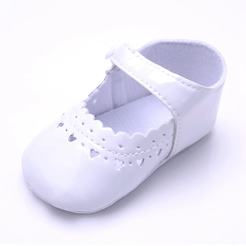 Обувь для малышей младенцев мальчиков и девочек с узором в виде сердца из