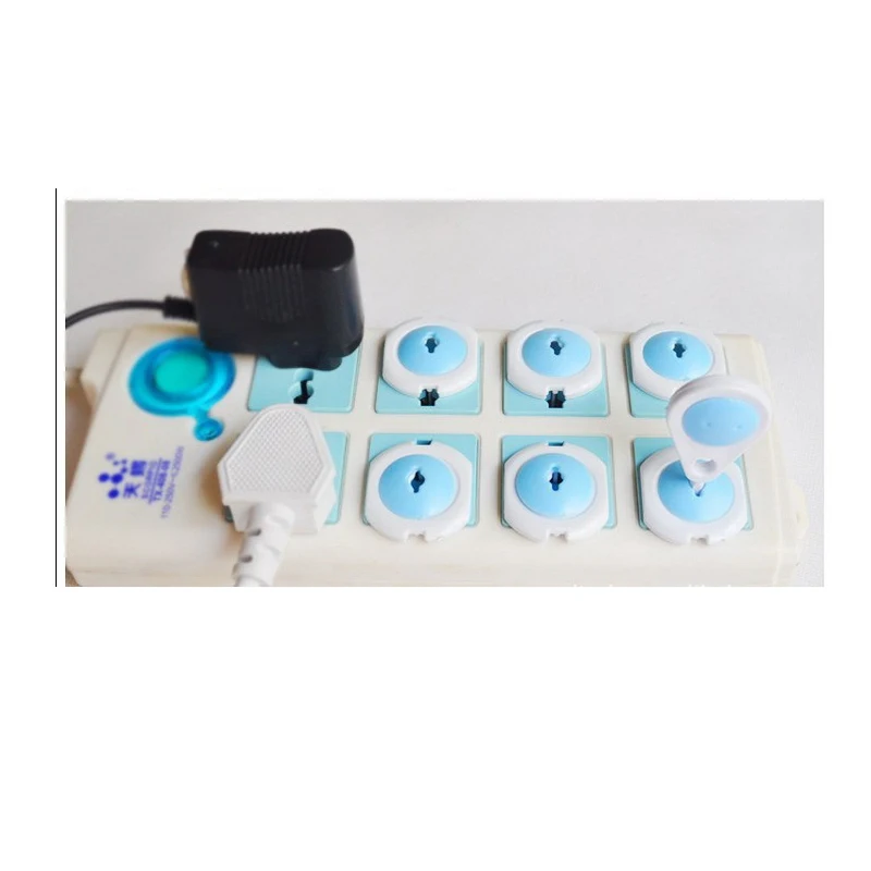 Новинка 6 шт. детская Защитная крышка розетки Детская электрическая розетка