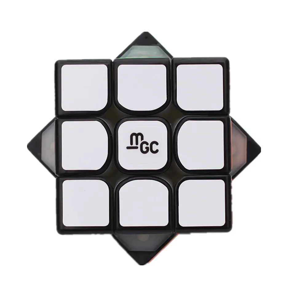YJ MGC 3x3 кубик рубика Магнитный куб 3x3x3 скоростной Магический Рубика белый стикер